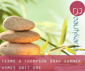 Terme a Thompson Draw Summer Homes Unit One