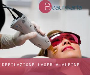 Depilazione laser a Alpine